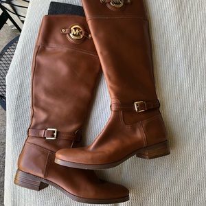 Authentic Michael Kors tall riding style boots